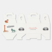 Chicago bruiloft bedankdoosjes (Ongevouwen)