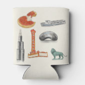 Chicago bruiloft blikjeskoeler (Achterkant)