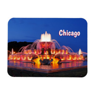 Chicago Buckingham Fountain Magnet Magneet