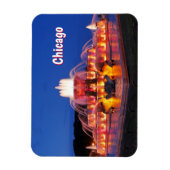 Chicago Buckingham Fountain Magnet Magneet (Verticaal)