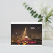 CHICAGO Buckingham Fountain (St.K.) Briefkaart (Staand voorkant)