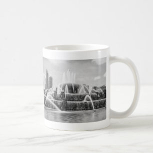 Chicago Buckingham Grayscale Coffee Mok