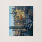 Chicago Buildings Jigzaag Puzzle Legpuzzel (Verticaal)