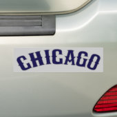 Chicago Bumpersticker (Op auto)