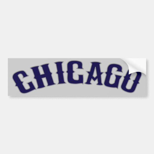 Chicago Bumpersticker (Voorkant)
