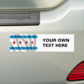 CHICAGO BUMPERSTICKER (Op auto)