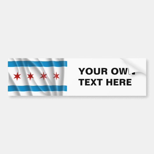 CHICAGO BUMPERSTICKER (Voorkant)