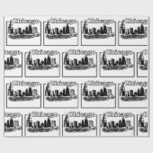 Chicago Cadeaupapier (Vlak)