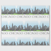 Chicago Cadeaupapier (Vlak)
