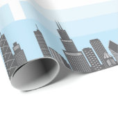 Chicago Cadeaupapier (Rol Hoek)