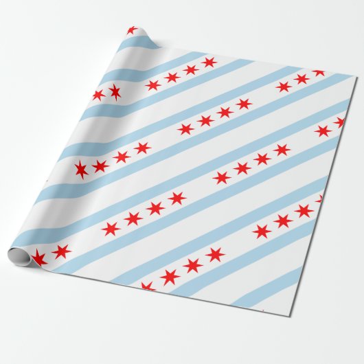Chicago Cadeaupapier (Uitgerold)