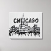 Chicago Canvas Afdruk (Voorkant)