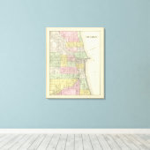 Chicago Canvas Afdruk (Insitu (Houten vloer))