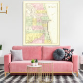 Chicago Canvas Afdruk (Insitu (Woonkamer))