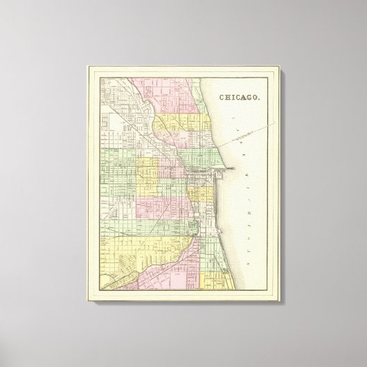 Chicago Canvas Afdruk (Voorkant)