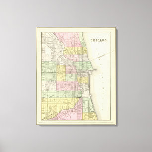 Chicago Canvas Afdruk
