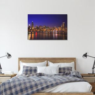Chicago. Canvas Afdruk