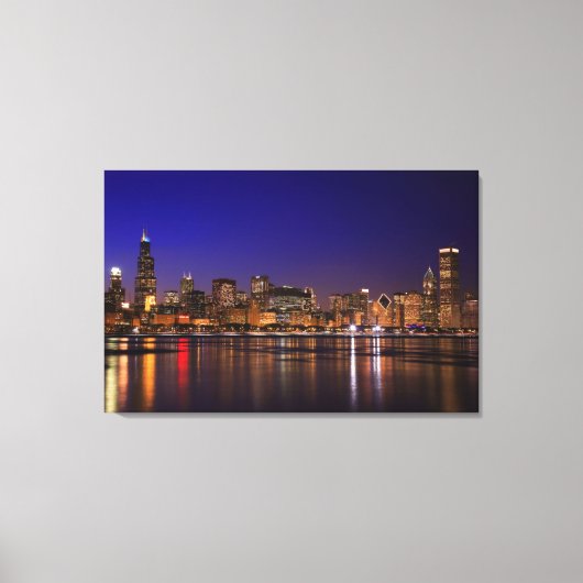 Chicago. Canvas Afdruk (Voorkant)