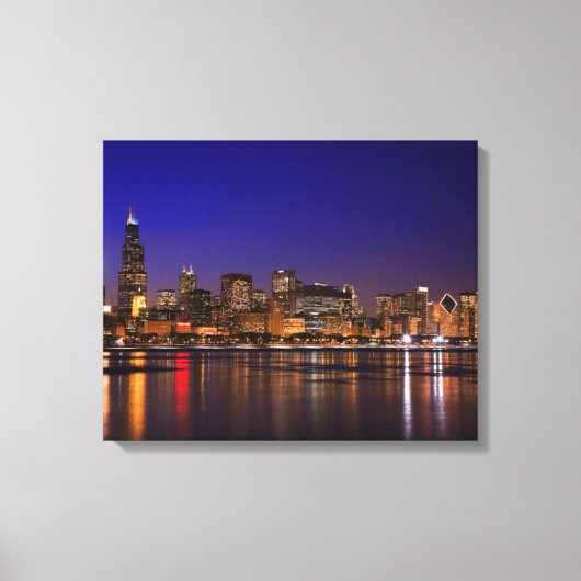 Chicago. Canvas Afdruk (Voorkant)