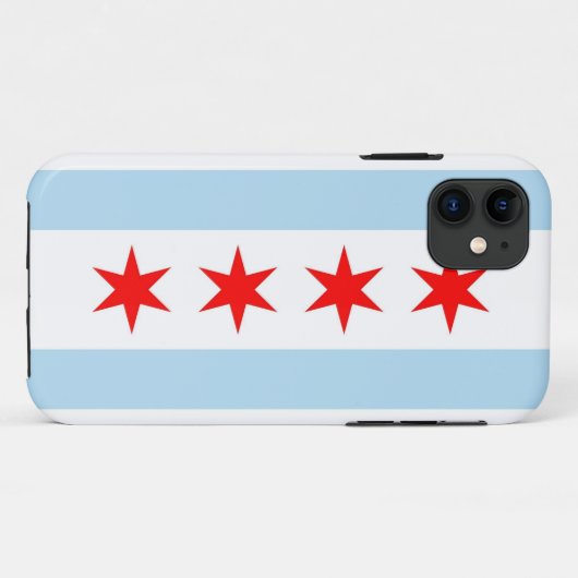 Chicago Case-Mate iPhone Case (Achterkant (horizontaal))