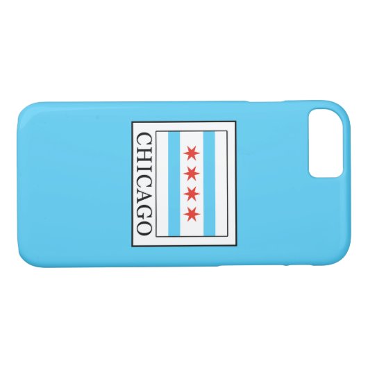 Chicago Case-Mate iPhone Case (Achterkant (Horizontaal))