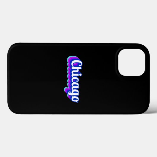 Chicago Case-Mate iPhone Case (Achterkant (horizontaal))