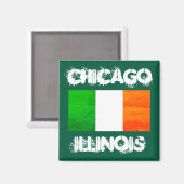 Chicago Celtic Pride - Ierse Erfenis Magneet (Voorkant / Achterkant)