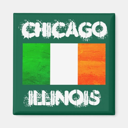 Chicago Celtic Pride - Ierse Erfenis Magneet (Voorkant)