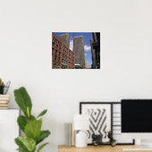 Chicago centrum poster (Thuiskantoor)