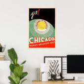 Chicago Century of Progress - Antieke Wereldtentoo Poster (Thuiskantoor)