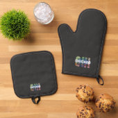 Chicago CHI Modern Ovenwant & Pannenlap Set (Top down)