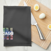 Chicago CHI Modern Theedoek (Quarter Fold)