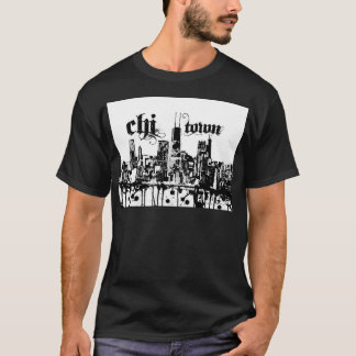 Chicago "chi-town" is op weg naar jouw stad t-shirt