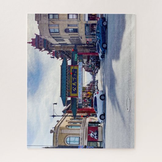 Chicago Chinatown Legpuzzel (Verticaal)