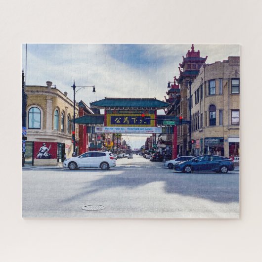 Chicago Chinatown Legpuzzel (Horizontaal)