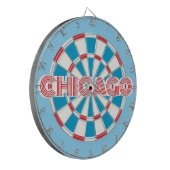 CHICAGO Chitown Pride Dartbord (Voorkant Links)