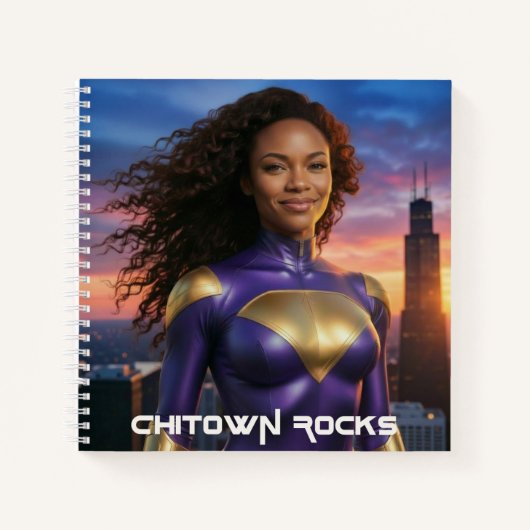 CHICAGO - CHITOWN ROCKS NOTITIEBOEK (Voorkant)