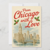Chicago Christmas Kaart (Voorkant)