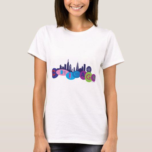 Chicago Circles-1 T-shirt (Voorkant)