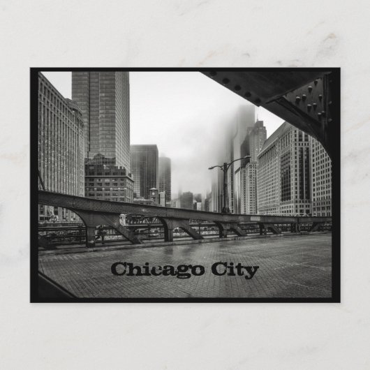 Chicago City Briefkaart (Voorkant)