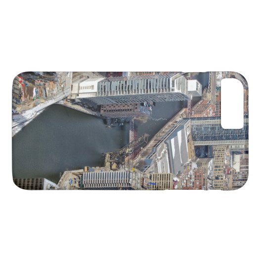 Chicago City Case-Mate iPhone Case (Achterkant (Horizontaal))