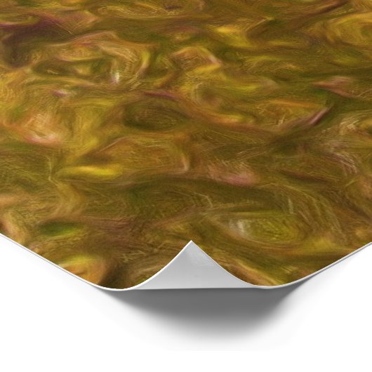 Chicago City Herfst ondertekend Poster (Hoek)