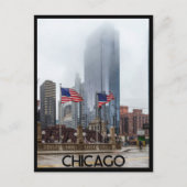 Chicago City, Illinois Briefkaart (Voorkant)