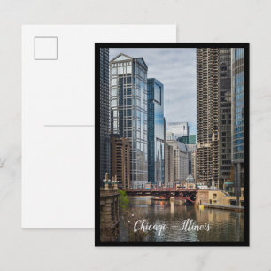 Chicago City, Illinois Briefkaart