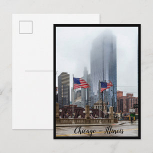 Chicago City, Illinois Briefkaart