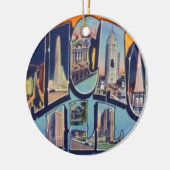  Chicago City Keramisch Ornament (Links)