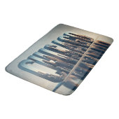 Chicago City met waterreflectie Badmat (Gekanteld)