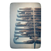 Chicago City met waterreflectie Badmat (Voorkant Verticaal)