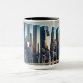 Chicago City met waterreflectie Mok (Midden)
