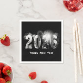 Chicago City Nieuwjaar 2026 Servet (Insitu)